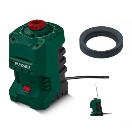 ParkSide PBSG 95 G6 95W elektromos fúrószár élező 20 mérethez 3 - 13 mm között, 1 + 1 köszörűkővel