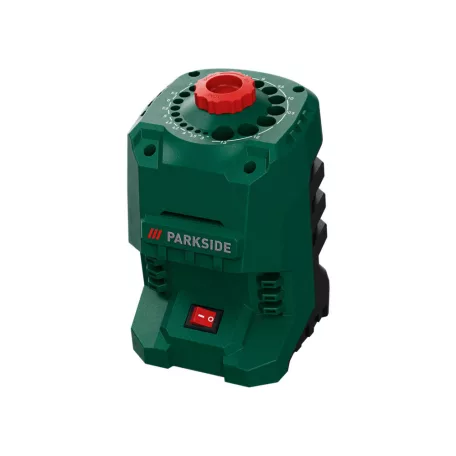 ParkSide Drill Bit Sharpener PBSG 95 G6 95W elektromos HSS fúrószár élező, fúróélező 20 mérethez 3 - 13 mm között, 2 db köszörűkővel (1 előszerelt + 1 tartalék)