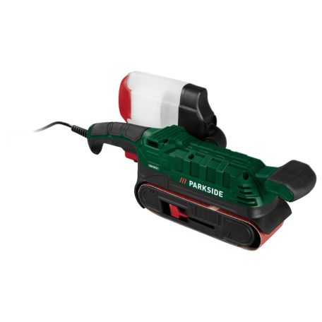 ParkSide PBS 750 A1 elektromos (vezetékes) szalagcsiszoló 750W, 200-350 méter / perc sebesség, 75 x 533 mm