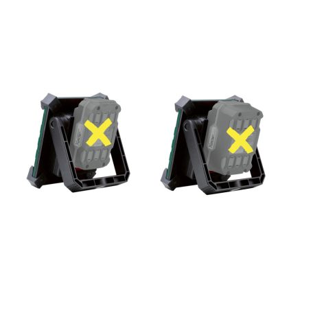 ParkSide PBSTA 20-Li A1 SOLO X20V Team 20V vezeték nélküli akkus, akkumulátoros LED reflektor, fényvető, munkalámpa 1 db COB LED-el 1000 / 2200 lm 5600K