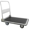   Pro Bautech 250 kg teherbírású összecsukható (összehajtható) kézikocsi, szállító kocsi, transzportkocsi, 250 kg teherbírással 920 x 610 mm PVC-s rakodó felülettel