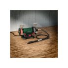 ParkSide PDFW 120 B3 elektromos 120W duplacsiszoló, csiszológép rugalmas tengellyel, csiszoló és polírozó koronggal,  flexibilis köszörű szárral