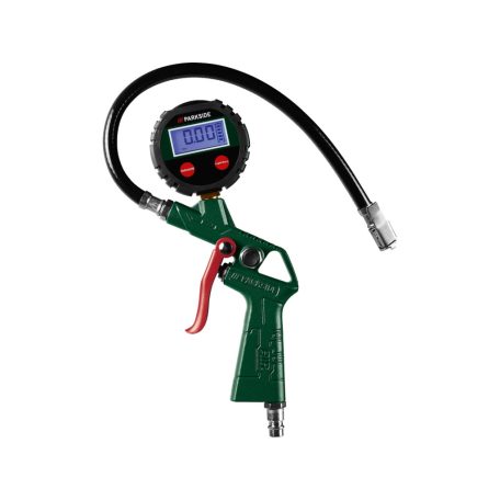 ParkSide PDLD 10 A1 digitális abroncstöltő, sűrített levegős (kompresszor) tartozék készlet max. 10 bar nyomáshoz