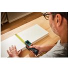 ParkSide PDMB A1 akkus, 4V 7.5 méter akkumulátoros, elektronikus digitális mérőszalag egyszeri és szegmenséréssel, +/- 0.5 mm pontossággal