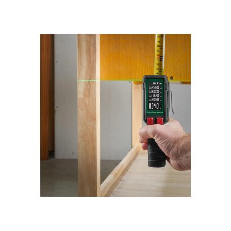 ParkSide PDMB A1 akkus, 4V 7.5 méter akkumulátoros, elektronikus digitális mérőszalag egyszeri és szegmenséréssel, +/- 0.5 mm pontossággal