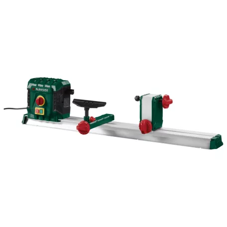 Hibás, használt ParkSide PDM 600 C3 LATHE elektromos 600W esztergagép, faeszterga, esztergapad max. 60 cm hosszú 25 cm átmérőjű fa megmunkálására