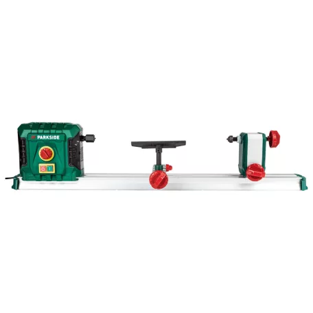 Hibás, használt ParkSide PDM 600 C3 LATHE elektromos 600W esztergagép, faeszterga, esztergapad max. 60 cm hosszú 25 cm átmérőjű fa megmunkálására