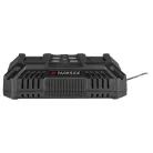 ParkSide PDSLG 20 A1 4Ah SMART SZETT X20V Team 200W 4.5A dupla akkumulátor gyorstöltő, kettős akkutöltő + 2 db PAPS 204 A1 / PAPP 204 A1 20V 4Ah Smart akku