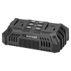   ParkSide PDSLG 20 4Ah SZETT X20V Team 200W 4.5A dupla akkumulátor gyorstöltő, kettős akkutöltő + 2 db PAP 204 A1 / PAP 20 B3 2 0V 4Ah akku