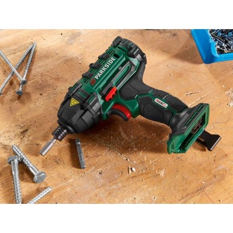 ParkSide PDSSA 20-Li A1 / B2 20V 2Ah X20 Li-ion akkus, 180 Nm ütvecsavarozó, akkuval és töltővel