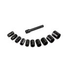 ParkSide PDSS 310 C6 pneumatikus, sűrített levegős ütvecsavarozó, kerékkulcs, légkulcs kofferben, 6.3 bar, 4 fokozat, 10 dugókulcsfej