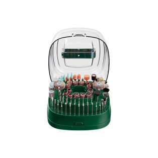   ParkSide PDZ 276 SPIN 276 részes univerzális multicsiszoló tartozékkészlet forgó tároló dobozban, rotációs csiszolókhoz, fúráshoz, csiszoláshoz, maráshoz, gravírozáshoz, polírozáshoz, vágáshoz