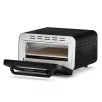   Princess Pro Max PD-4980SX kompakt 2100W 15L elektromos pizzasütő kemence 400 °C pizzabox, pizzakemence 5 programmal, lapáttal, 30 cm pizzához (112780)