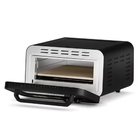 Princess Pro Max PD-4980SX kompakt 2100W 15L elektromos pizzasütő kemence 400 °C pizzabox, pizzakemence 5 programmal, lapáttal, 30 cm pizzához (112780)