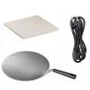   Princess Pro Max PD-4980SX kompakt 2100W 15L elektromos pizzasütő kemence 400 °C pizzabox, pizzakemence 5 programmal, lapáttal, 30 cm pizzához (112780)