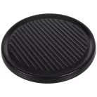 SilverCrest 800W 29 cm kerek, elektromos, 6 személyes raclette grill, raklett grillsütő, levehető bordázott tapadásmentes sütőlappal (PD-8921)