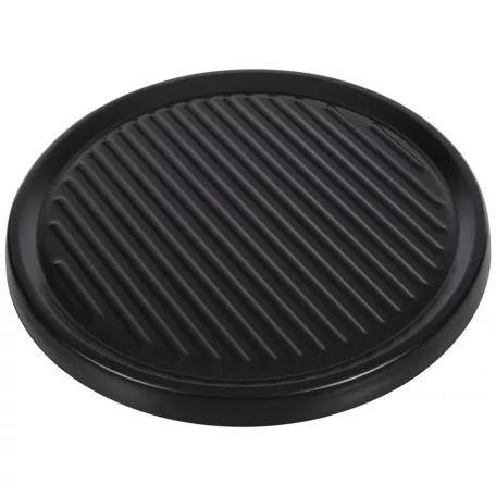 SilverCrest 800W 29 cm kerek, elektromos, 6 személyes raclette grill, raklett grillsütő, levehető bordázott tapadásmentes sütőlappal (PD-8921)