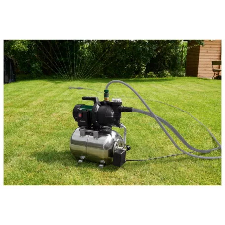 ParkSide PEHWW 1300 A1 1300W 24 liter INOX, nemesacél tartályos házi vízellátó, házi vízmű 83 liter / perc, Hmax: 50 méter