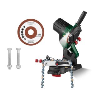   ParkSide PEKSG 85 D4 elektromos 85W fűrészlánc élező, láncélező 104 mm csiszolótárcsával, szokványos ⅜" és ¼" fűrészláncokhoz