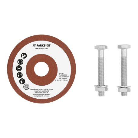 ParkSide PEKSG 85 D4 / E4 elektromos 85W fűrészlánc élező, láncélező 104 mm csiszolótárcsával, szokványos ⅜" és ¼" fűrészláncokhoz