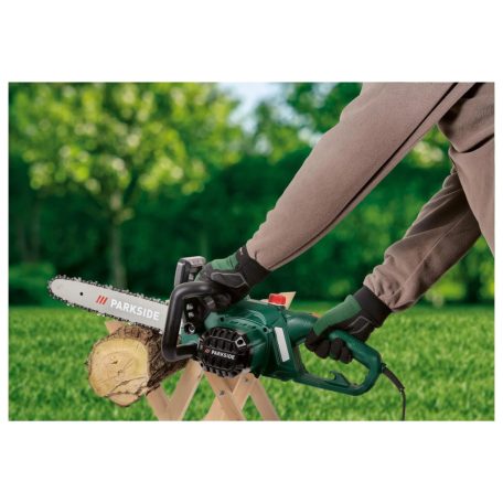 ParkSide PEKS 1600 C3 1600W 34 cm elektromos (vezetékes) fűrész, láncfűrész Kangxin karddal és lánccal (Scheppach | 459177)