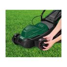 ParkSide PERM 1300 A1 Turbo Power 1300W 32 cm elektromos fűnyíró, fűgyűjtős fűnyírógép 3 vágásmagasság fokozattal 20 / 40 / 60 mm (502608)