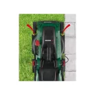 ParkSide PERM 1500 B2 1500W 36 cm elektromos fűnyíró, 40L fűgyűjtős fűnyírógép Turbo Power motorral, központi vágásmagasság állítással 25-75 mm között