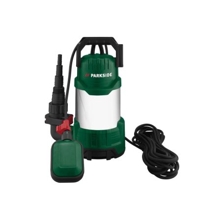 Parkside PETPK 20.000 A1 1100W 20.000 liter / óra úszókapcsolós inox tisztavíz szivattyú, kerti szivattyú (búvárszivattyú) (PTPK 1100)