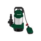  Parkside PETPS 1100 A1 inox, nemesacél 1100W 20.000 l/óra kerti szivattyú, szennyvízszivattyú (búvárszivattyú) úszókapcsolóval (PTPS 1100)