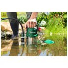  Parkside PETPS 1100 A1 inox, nemesacél 1100W 20.000 l/óra kerti szivattyú, szennyvízszivattyú (búvárszivattyú) úszókapcsolóval (PTPS 1100)