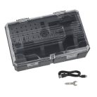 ParkSide PFBS 12 C7 12V 1,3 Ah Li-ion akkus panelfúró, 50  darabos multicsiszoló készlet praktikus tároló kofferben