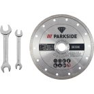 Scheppach | ParkSide PFS 800 A1 WET elektromos 800W csempevágó gép, 180 mm gyémánt vágókorongos asztali csempevágógép, nedves vágásokhoz