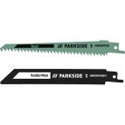 ParkSide PFS 850 C3 850W elektromos, vezetékes kardfűrész, orrfűrész, szablyafűrész 2 fűrészlappal (fémhez és fához)