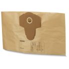 ParkSide PFT 20 A1 gyári 12 darabos papír porzsák PNTS 1300 / PWD 20 / PWD 12 száraz-nedves 12 / 20 literes porszívóhoz