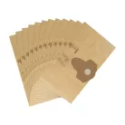 ParkSide PFT 20 XL gyári 20 darabos papír porzsák PNTS 1300 / PWD 20 / PWD 12 száraz-nedves 12 / 20 literes porszívóhoz