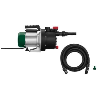   ParkSide PEGP 1100 B2 / PGPS 1100 B2 önfelszívós 1100W kerti Jet öntöző szivattyú 4 m tömlővel, szűrőkosárral és visszafolyásgátlóval (494356)