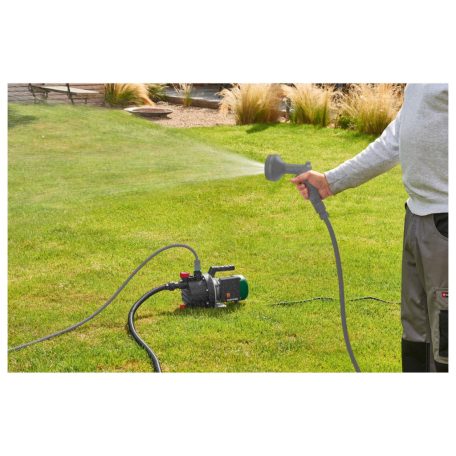 ParkSide PEGP 1100 B2 / PGPS 1100 B2 önfelszívós 1100W kerti Jet öntöző szivattyú 4 m tömlővel, szűrőkosárral és visszafolyásgátlóval (494356)