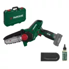 ParkSide PGHSA 12 D3 SOLO 12.7 cm 12V X12V akkus kézi fűrész, akkumulátoros mini láncfűrész, bokor- és cserjevágó, akku és töltő nélkül