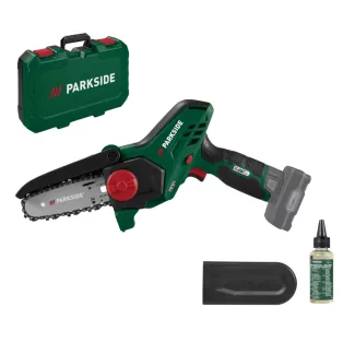   ParkSide PGHSA 12 D3 SOLO 12.7 cm 12V X12V akkus kézi fűrész, akkumulátoros mini láncfűrész, bokor- és cserjevágó, akku és töltő nélkül