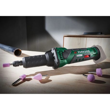ParkSide PGSA 20-Li A1 20V 2Ah X20V 20V akkus, akkumulátoros egyenes csiszoló, csiszológép, furatköszörű, akkuval és töltővel