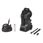 ParkSide Performance PHDP 180 D3 3000W 180 bar 600 liter / óra digitális szabályzású magasnyomású mosó, sterimó, vízhűtéses indukciós motorral és teraszmosó kefével 