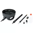 ParkSide Performance PHDP 180 D3 3000W 180 bar 600 liter / óra digitális szabályzású magasnyomású mosó, sterimó, vízhűtéses indukciós motorral és teraszmosó kefével 