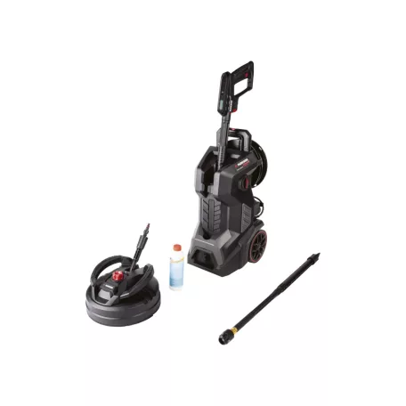 ParkSide Performance PHDP 180 D3 3000W 180 bar 600 liter / óra digitális szabályzású magasnyomású mosó, sterimó, vízhűtéses indukciós motorral és teraszmosó kefével 