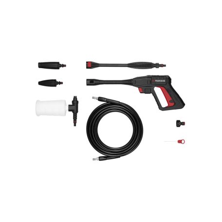 ParkSide PHDS 110 A1 / B2 Silent 1400W 110 bar kompakt magasnyomású mosó, csendes sterimo, szennymaró fejjel és habfúvókával