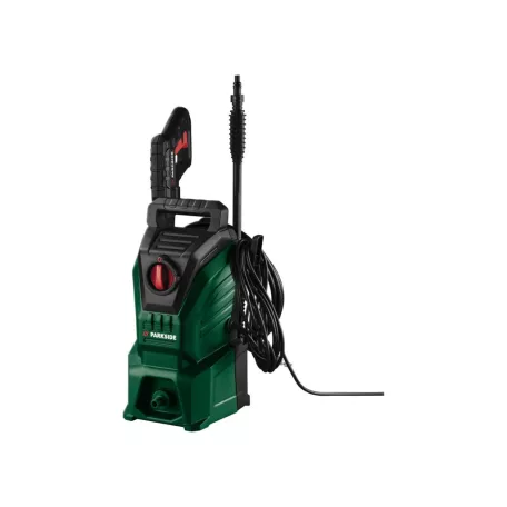 ParkSide PHD 110 H3 (Grizzly) kompakt 1400W 110 bar magasnyomású mosó, sterimo 3 méter magasnyomású tömlővel, 360 liter / óra vízszállítással