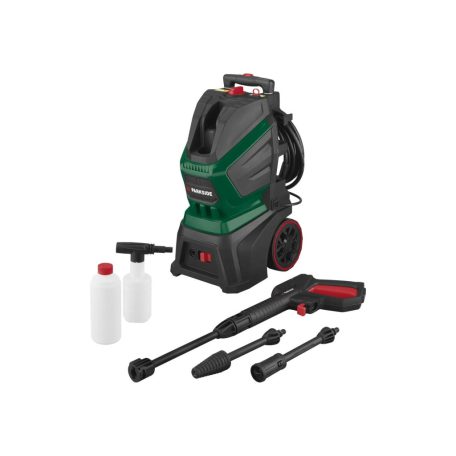 ParkSide PHD 135 G6 (Scheppach) 1800 W 135 bar fém szivattyús magasnyomású mosó, sterimo, szennymaró fúvókával és habfúvókával