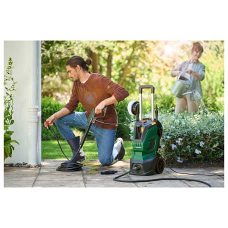 ParkSide PHD 170 D2 / E3 TMCSG 2400W 170 bar fém szivattyús, önfelszívós magasnyomású mosó, sterimo teraszmosó kefével és csőtisztító készlettel