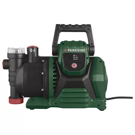 HIBÁS, használt ParkSide PHGA 1000 A1 House & Garden Water Pump 1000W 3300 L/h házi és kerti vízellátó, öntöző automata, JET szivattyú, csomagolás nélkül