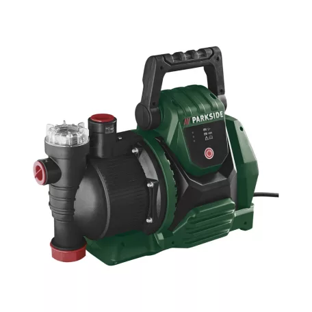 HIBÁS, használt ParkSide PHGA 1000 A1 House & Garden Water Pump 1000W 3300 L/h házi és kerti vízellátó, öntöző automata, JET szivattyú, csomagolás nélkül