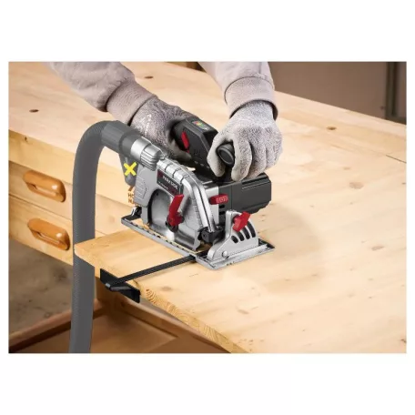 ParkSide Performance PHKSAP 12 B2 SOLO X12V Brushless prémium akkus kézi körfűrész 140 mm fűrészlappal, akku és töltő nélkül, kofferben, kefementes motorral